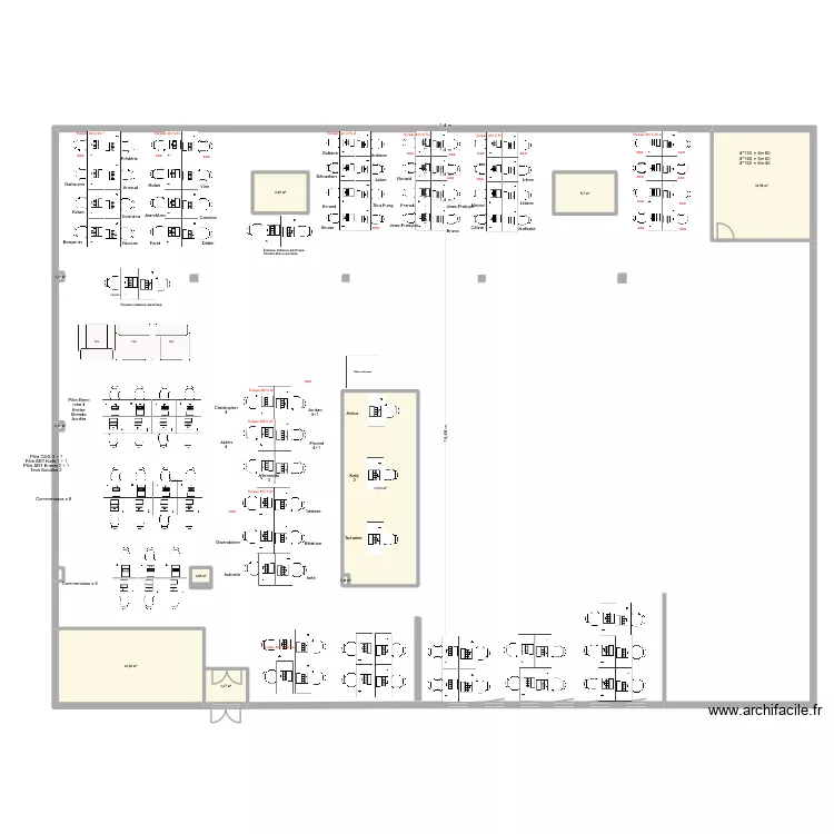 Villiers-2. Plan de 10  et 97 m²