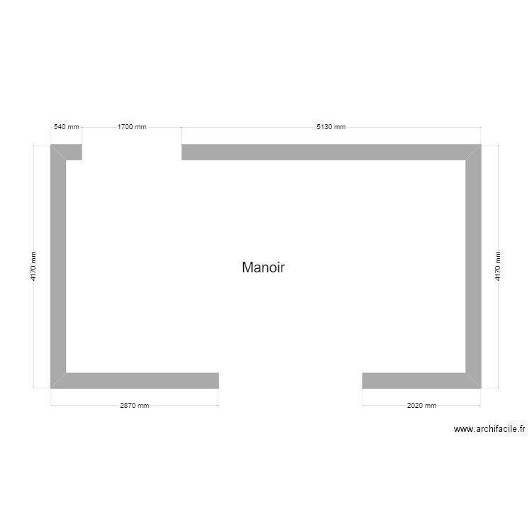 Plan Interior's Manoir. Plan de 0 pièce et 0 m2