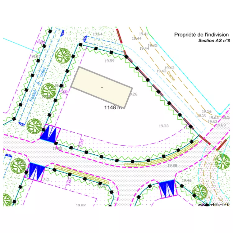 lgr_1. Plan de 1  et 126 m²