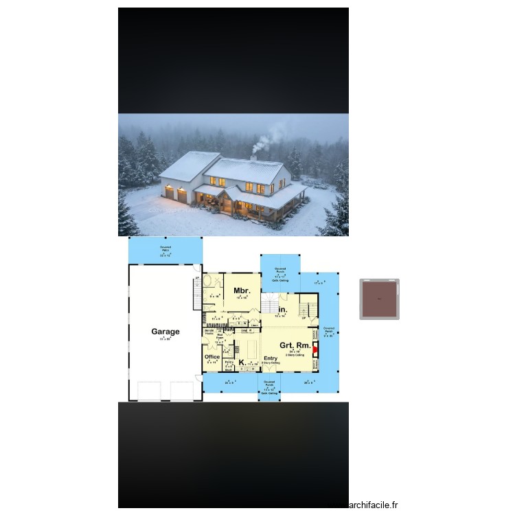 test. Plan de 0 pièce et 0 m2