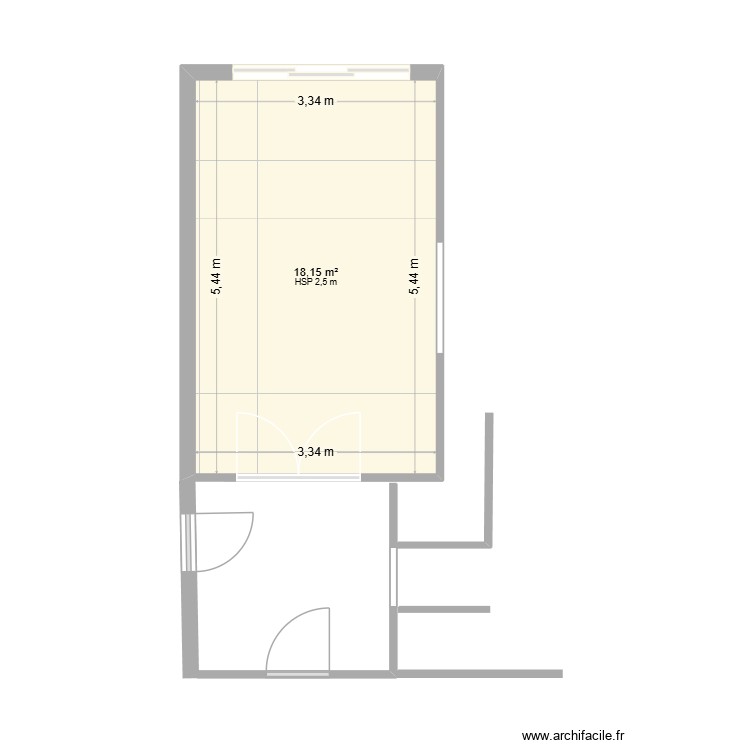 TRAVAUX. Plan de 0 pièce et 0 m2 TRAVAUX. Plan de 0 pièce et 0 m2