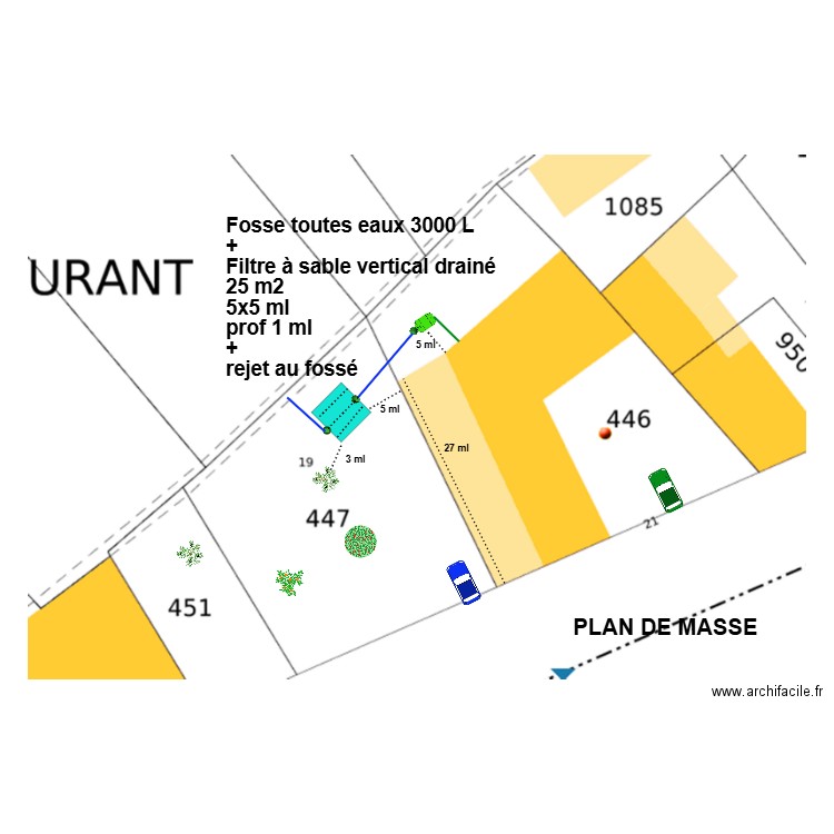 Hammerlin filtre sable. Plan de 0 pièce et 0 m2