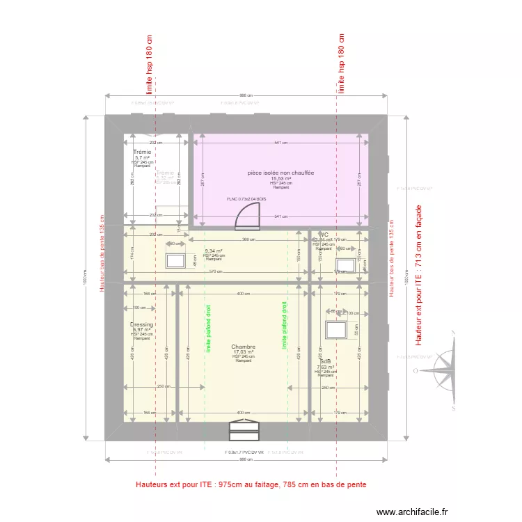 LAMANT Gilbert. Plan de 