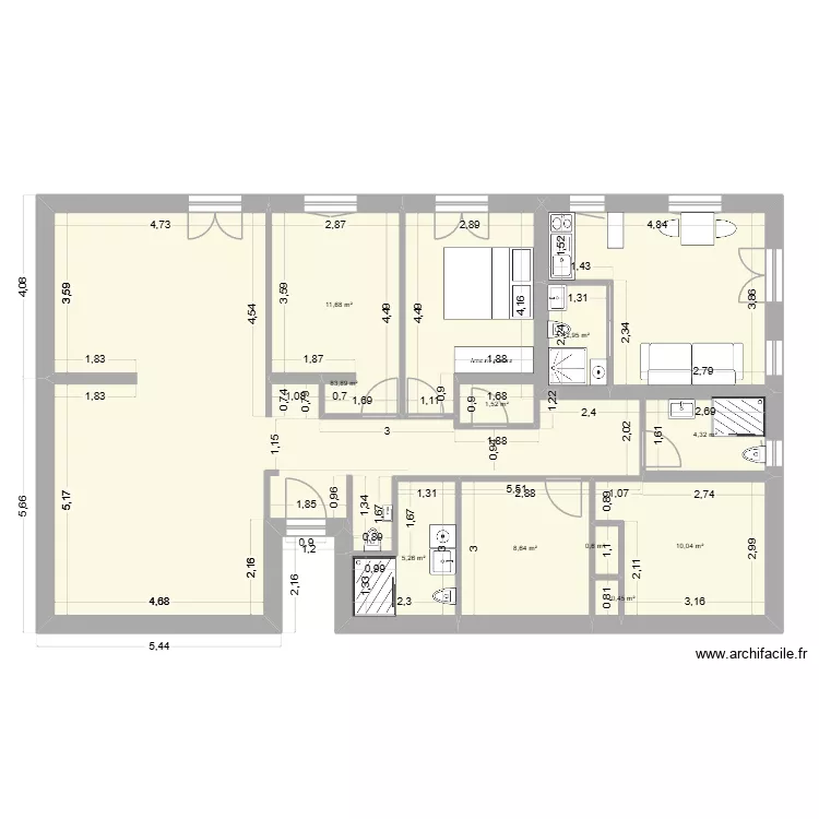 crest voland 1. Plan de 