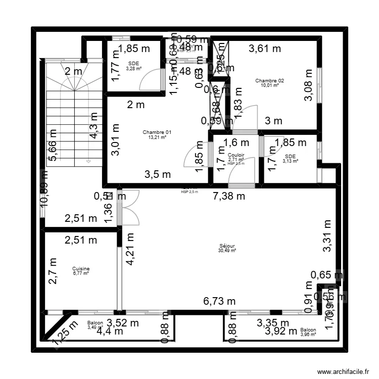 Plan pont du djoué. Plan de 15 et 206 m² Plan pont du djoué. Plan de 15 et 206 m²