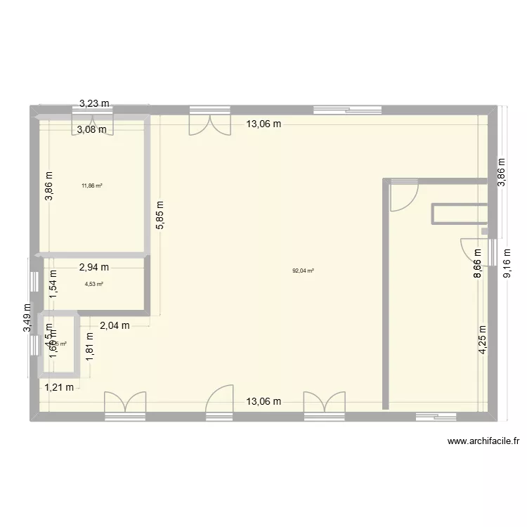 Boumard Franck. Plan de 4 et 110 m² Boumard Franck. Plan de 4 et 110 m²