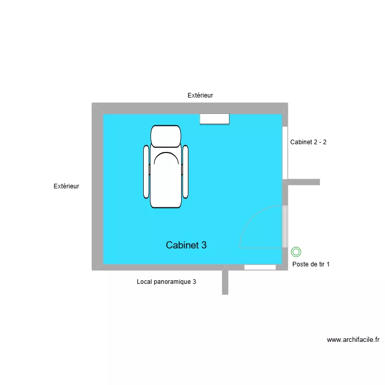 31536 Cabinet 3. Plan de 