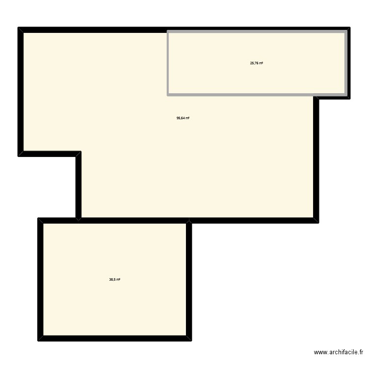 MaisonVanGogh. Plan de 3 pièces et 188 m2