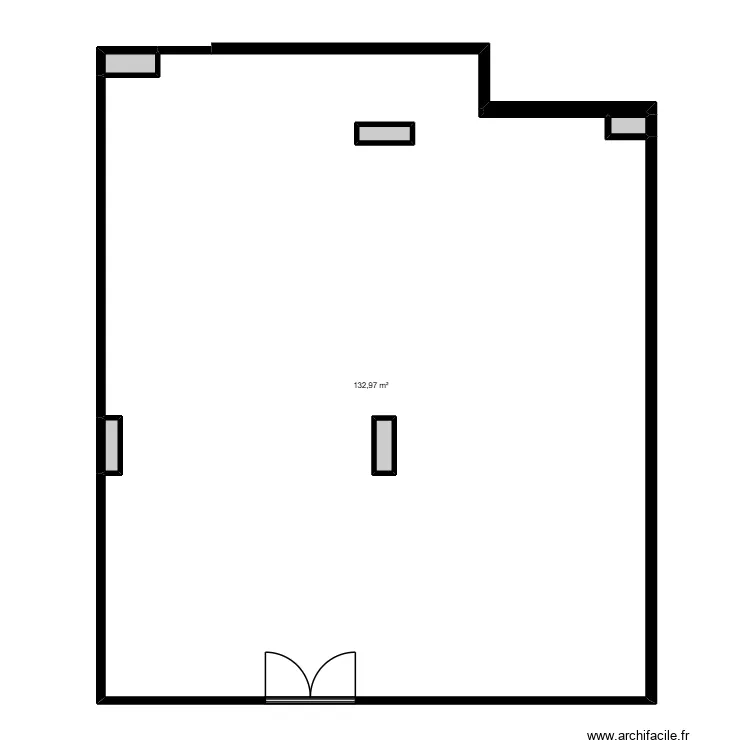 Béziers nv local - v1. Plan de 7 pièces et 136 m² Béziers nv local - v1. Plan de 7 pièces et 136 m²