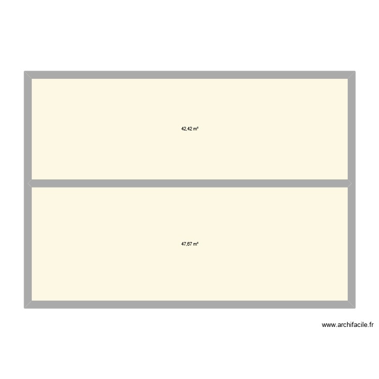 grenier. Plan de 0 pièce et 0 m2