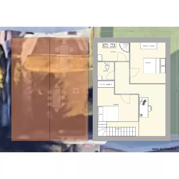 ERYNE V2 LA CHAPELLE LINEAIRE FINAL A ETUDIER PAR ROD. Plan de 