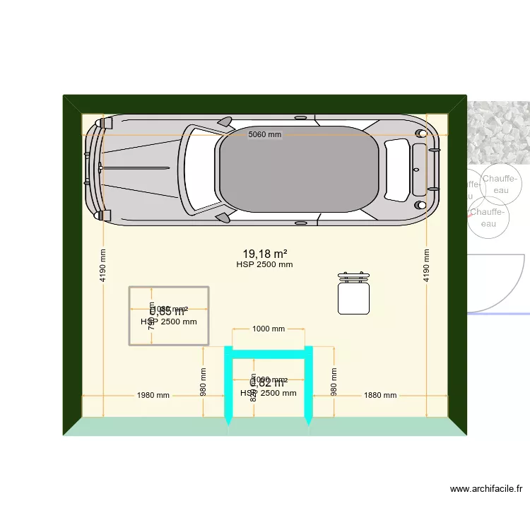 Dortoir des prisonnier. Plan de 