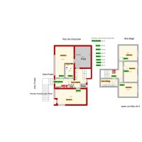 Maison Maubeuge - Après travaux - Cotations Portes