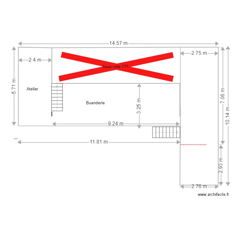 Marguerite cave. Plan de 0 pièce et 0 m2