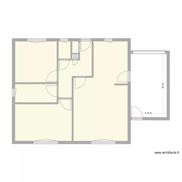 Plan IRVE. Plan de 5 et 59 m² Plan IRVE. Plan de 5 et 59 m²