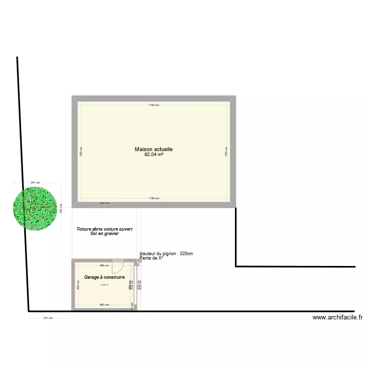 Julien Capbern. Plan de 