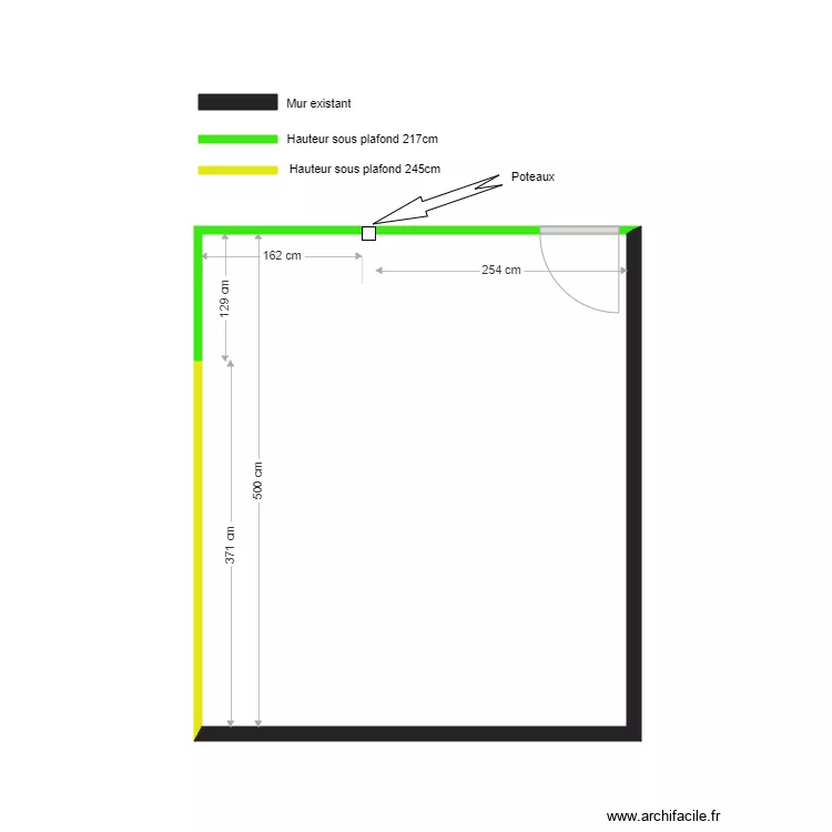 Bureau aosis. Plan de 