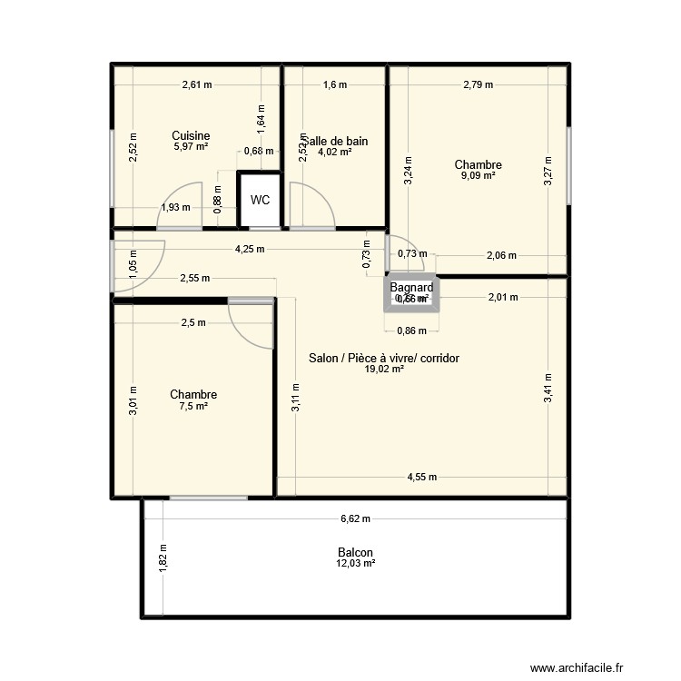 Sommet vigne 1er. Plan de 0 pièce et 0 m2