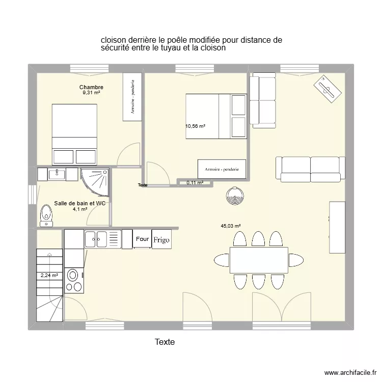Pure d&eacute;finitif juillet 2025 po&ecirc;le &agrave; pellet. Plan de 