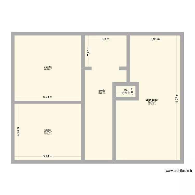 plan rez de chaussée. Plan de 5 et 120 m² plan rez de chaussée. Plan de 5 et 120 m²