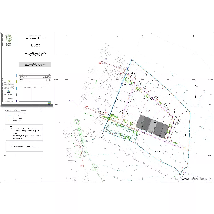 FOUGERE LOT ST MARTIAL. Plan de FOUGERE LOT ST MARTIAL. Plan de