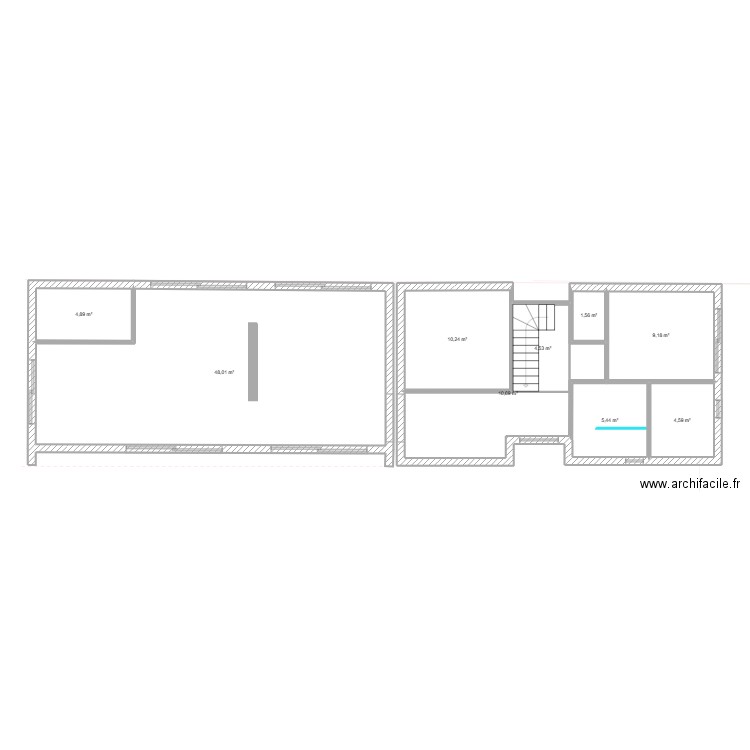 LONGERE TYPE 8. Plan de 17 pièces et 203 m2