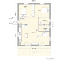 chalet madrier 2cotes