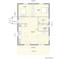 chalet madrier 2cotes