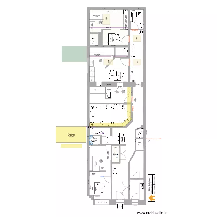 CabGyneco_NewAmenagement_Def3. Plan de CabGyneco_NewAmenagement_Def3. Plan de