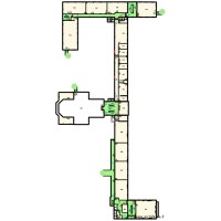 Plan 1er étage V2 avec salles et sécurité façade EST