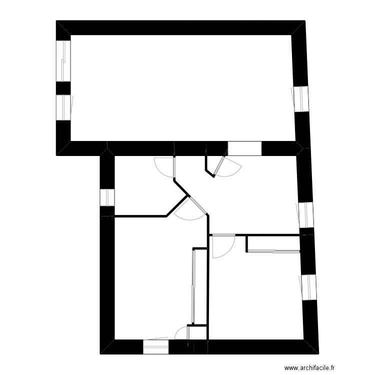 BOUVET. Plan de 10 pièces et 103 m2