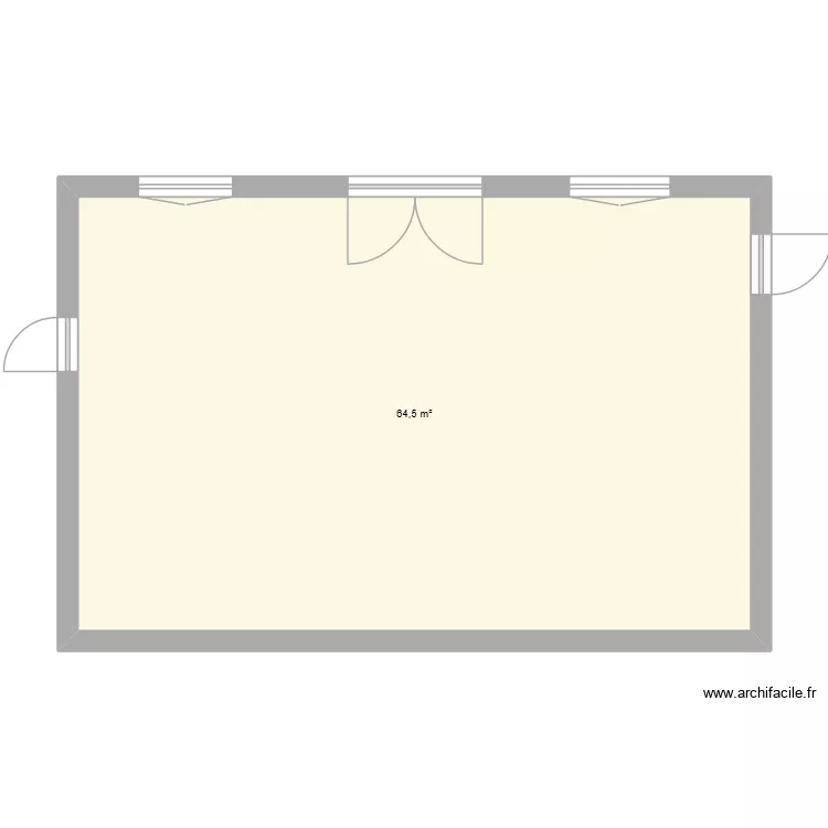 archives. Plan de 1 et 65 m² archives. Plan de 1 et 65 m²