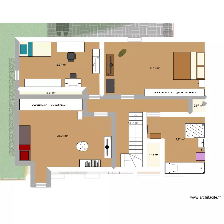 Clara. Plan de 