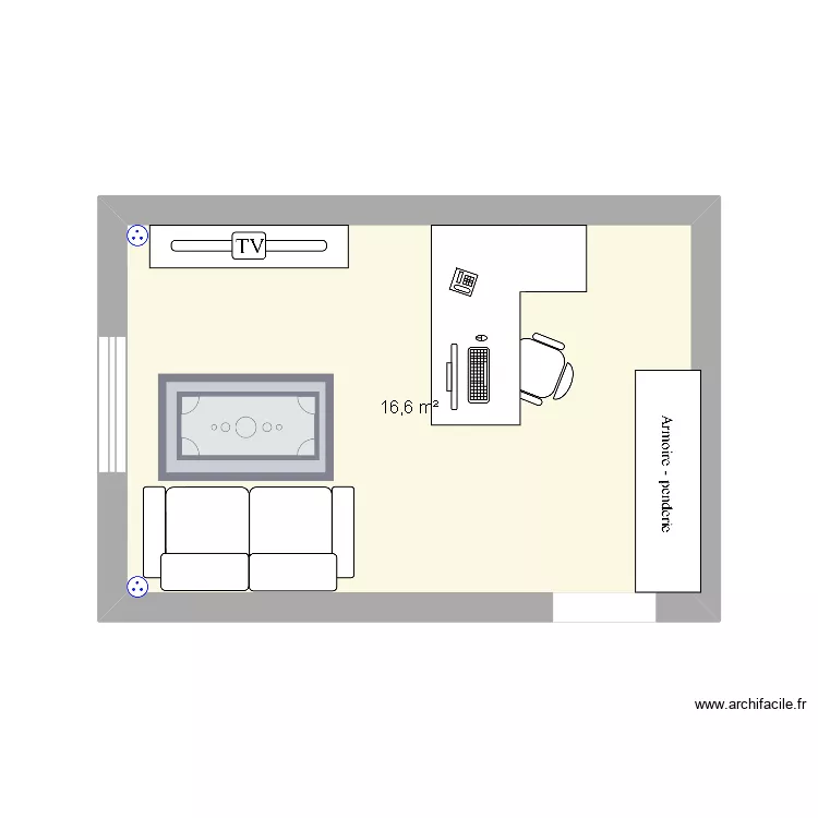 SALON 2026 SAM. Plan de 1  et 17 m²