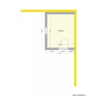 plan coupe abri de jardin