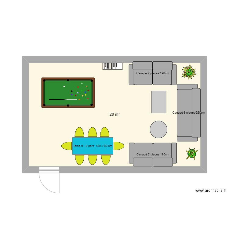 salle de pause . Plan de 0 pièce et 0 m2