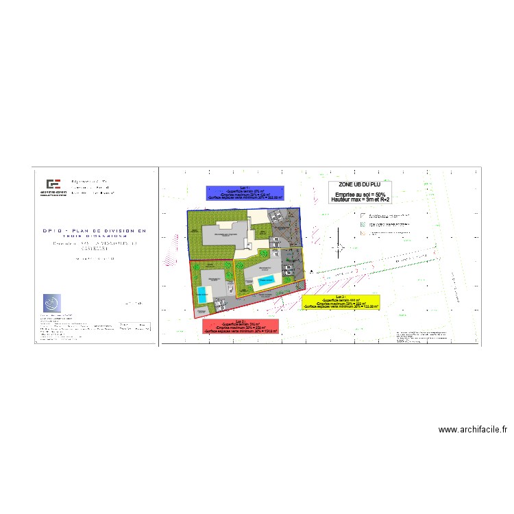 Lou Gat faisabilité. Plan de 0 pièce et 0 m2
