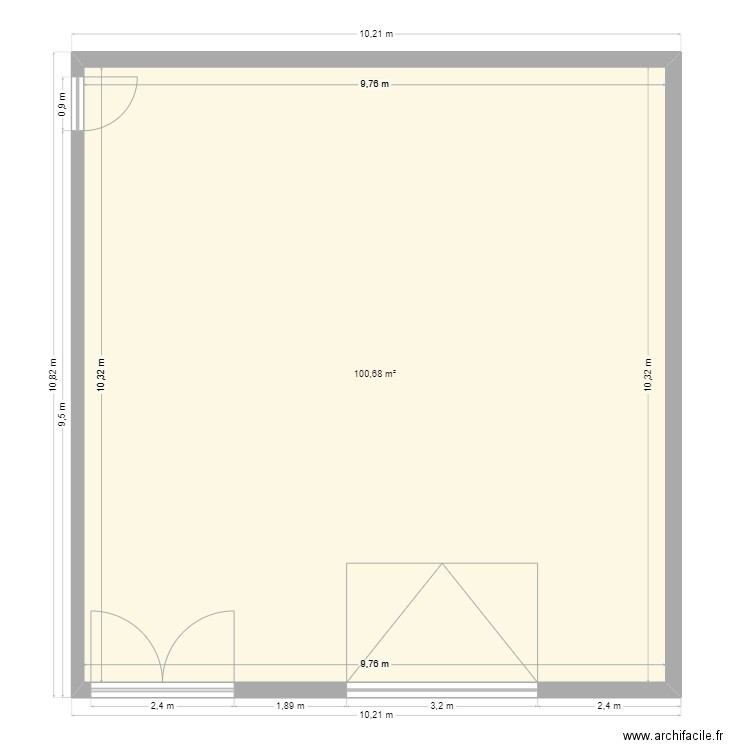 EGONNEAU. Plan de 0 pièce et 0 m2