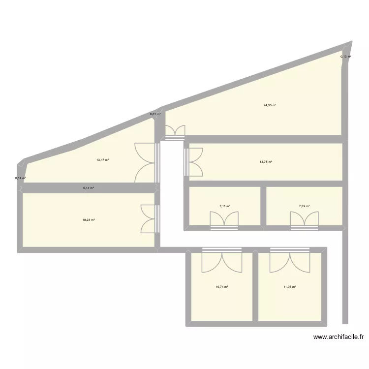 LOT 25. Plan de 12  et 108 m²