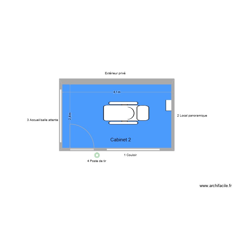 31544 Cabinet 2. Plan de 0 pièce et 0 m2