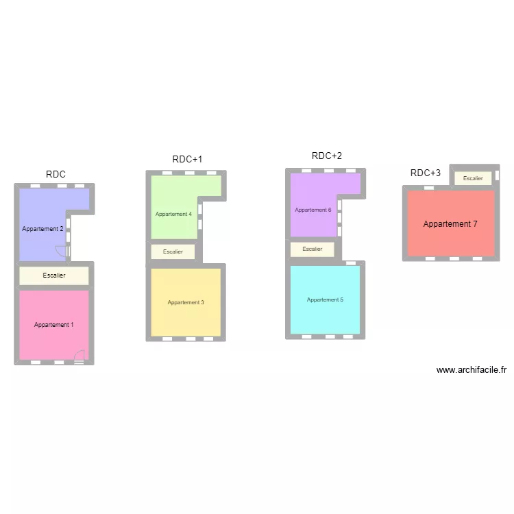 christine. Plan de 