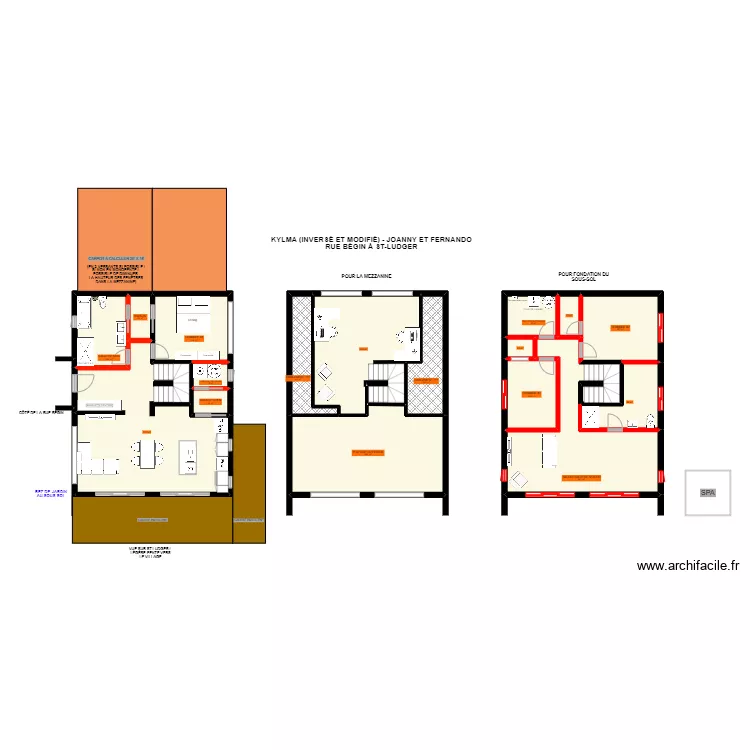 JOANNY ET FERNANDO - KYLMA - Version 1.1. Plan de 
