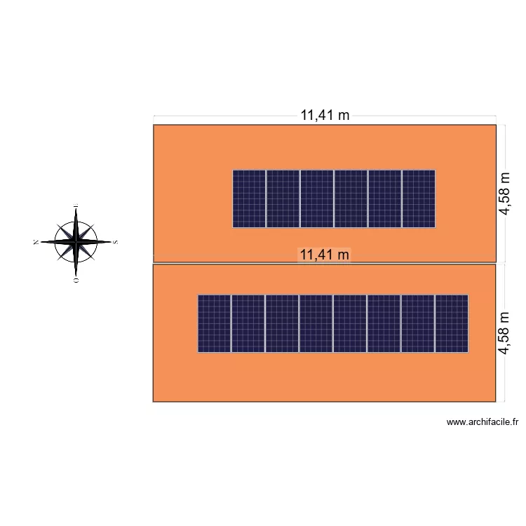 BORE  DIDIER   ( MAISON 2 ). Plan de 