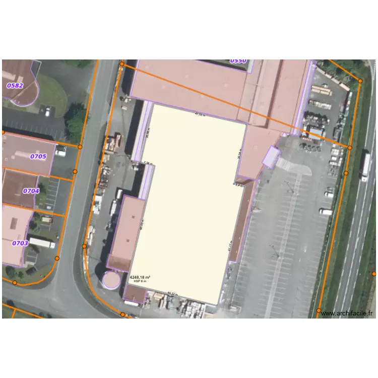 Mon brico Anjou. Plan de 1 et 4248 m² Mon brico Anjou. Plan de 1 et 4248 m²