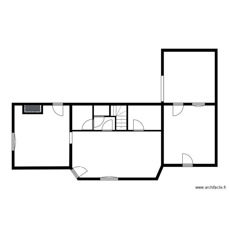 SCHWAB. Plan de 17 pièces et 176 m2