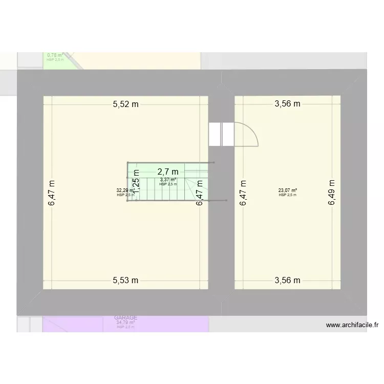 MAISON BLEU SURFACE 1.2. Plan de 15 Pièces et 350 m²