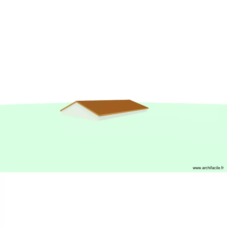 Maison 2. Plan de 2 pièces et 233 m²