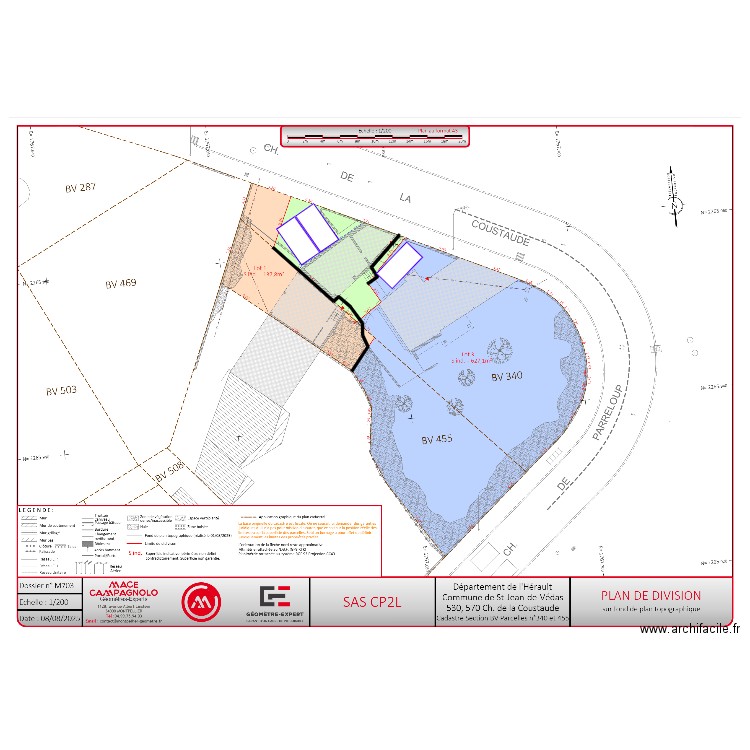 découpe Saint Jean. Plan de 0 pièce et 0 m2
