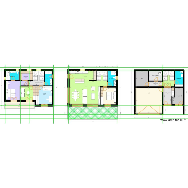 Villa GREG-GéGé 2025 V20. Plan de 20 pièces et 284 m2