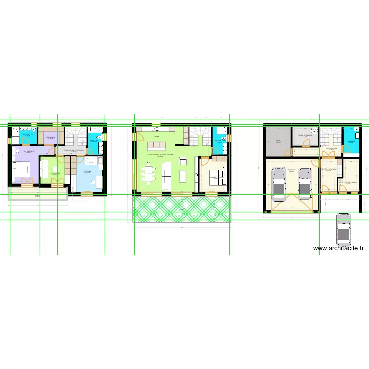 Villa GREG-G&eacute;G&eacute; 2025 V20. Plan de 19  et 286 m²